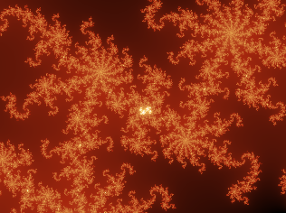 ehnanced Mandelbrot set detail